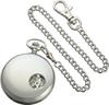 Charles Hubert Men's Pocket Watch, Mechanical Hand-Wound Skeleton, 3972-W
