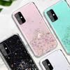 Fashion Bling-veske til Samsung Galaxy S25 S24 FE S23 S22 S21 Ultra A56 A36 A26 A55 A35 A54 A34 A24 A55 A35 A15 A05 A53 A13 A51 Glitter Silikondeksel
