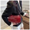 1Pc This Year's Popular Fashion Korean Version Shoulder Bag Women's Spring New Versatile Ins Solid Color Gentle Small Square Bag