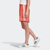 adidas Originals Satin Shorts Three Stripes Sports Shorts Women Shorts Red FM2631