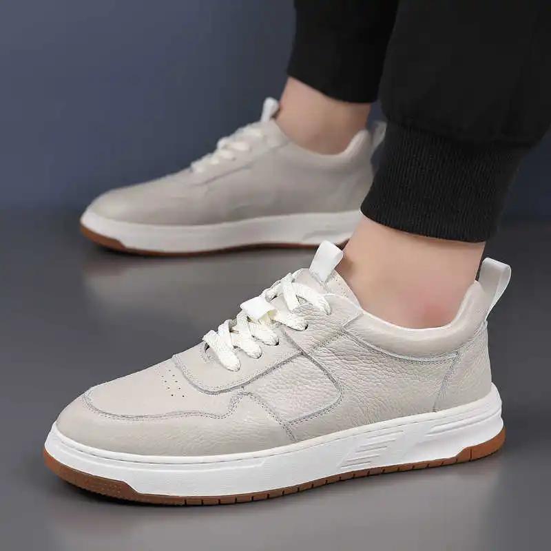 Fashion Chunky Autumn-spring Men's Sneakers Size 50 Basketball White Man Loafers Vintage Man Shoes Sports Casual Vietnam