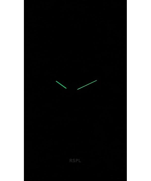 Skagen Signatur Leather Strap Black Dial Quartz SKW6902 Men's Watch