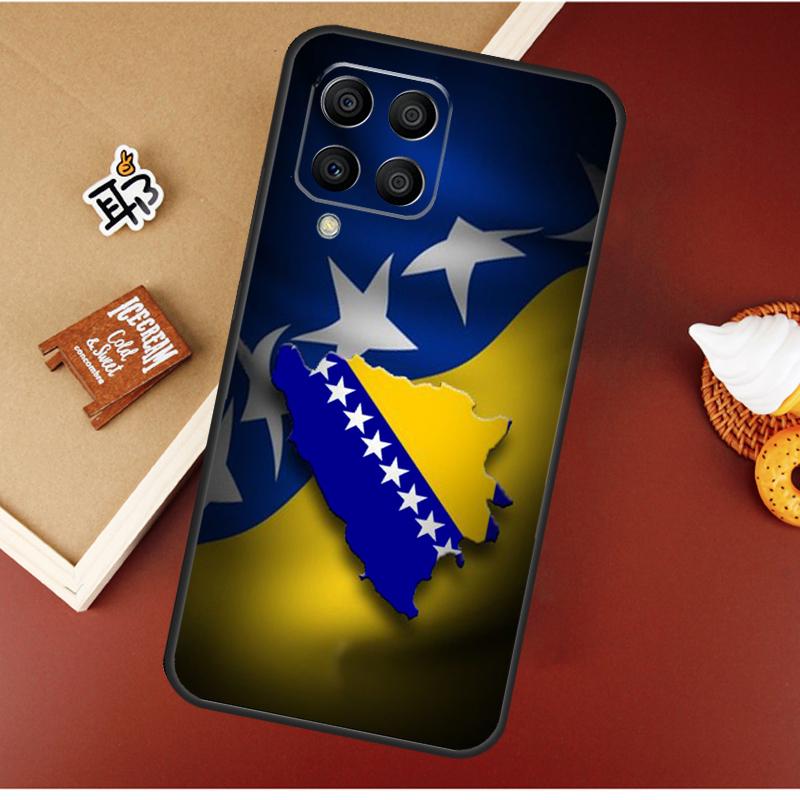 Bosnia and Herzegovina Flag Case For Samsung Galaxy M51 M31 M21 M11 M16 M36 M56 M53 M12 M32 M52 M15 M35 M55 M14 M34 M54