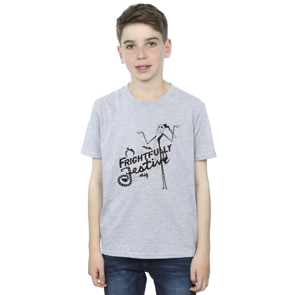 Disney Boys The Nightmare Before Christmas Frightfully Festive T-Shirt