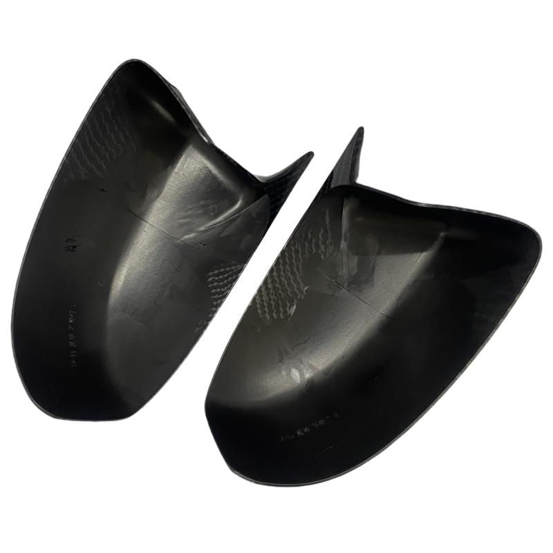 For Mitsubishi Lancer X 10 EX EVO 2013-2016 M Style Black/Carbon Side Door Rearview Mirror Cover Cap Trim Shell Sticker Car