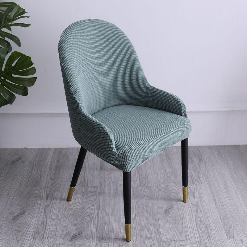 Armchair Cover Dinning Slipcover Chair Protector Curved Removable Antiskid
