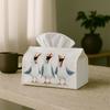 1pc, 2D Flat Printing, Tissue Box with Printed Design, Suitable for Bathrooms, Living Rooms, Bedrooms, Dressing Tables, Coffee Tables, And Dining Tabl