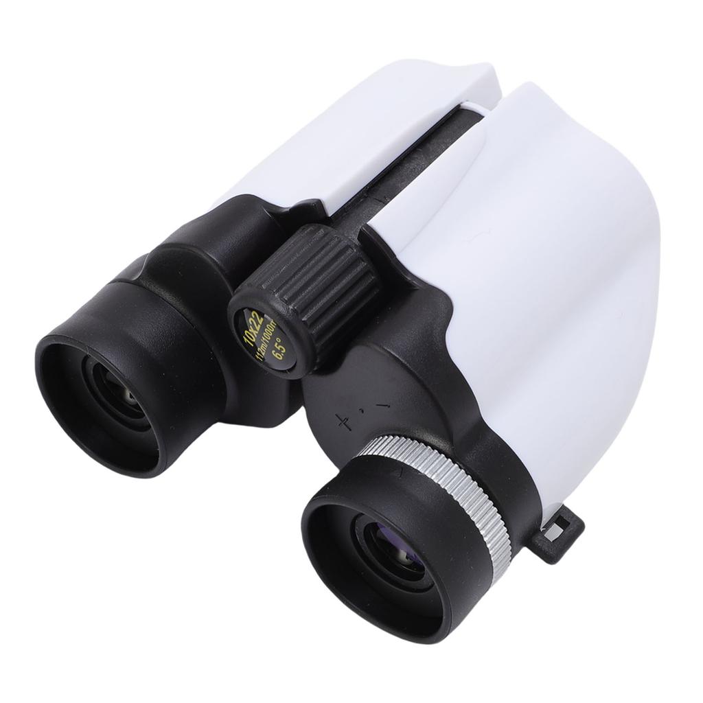 Small Binoculars Multifunctional Rain Proof Non Slip Shock Proof 10X Magnification Portable Binocula