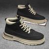 Martin Boots Men's Shoes Autumn New Retro High-top Tooling Shoes Trendy Versatile Platform Casual Short Boots