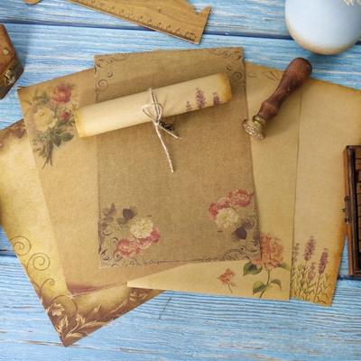 Rope Craft Paper Valentine's Day Old Europe Style Envelope Writing Paper Retro Vintage Letter Pad