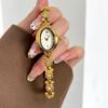 Diamond-Encrusted High-Value Women'S Watch Women'S Bracelet Watch Light Luxury Retro Fashion Exquisite Small Niche Women'S Watch