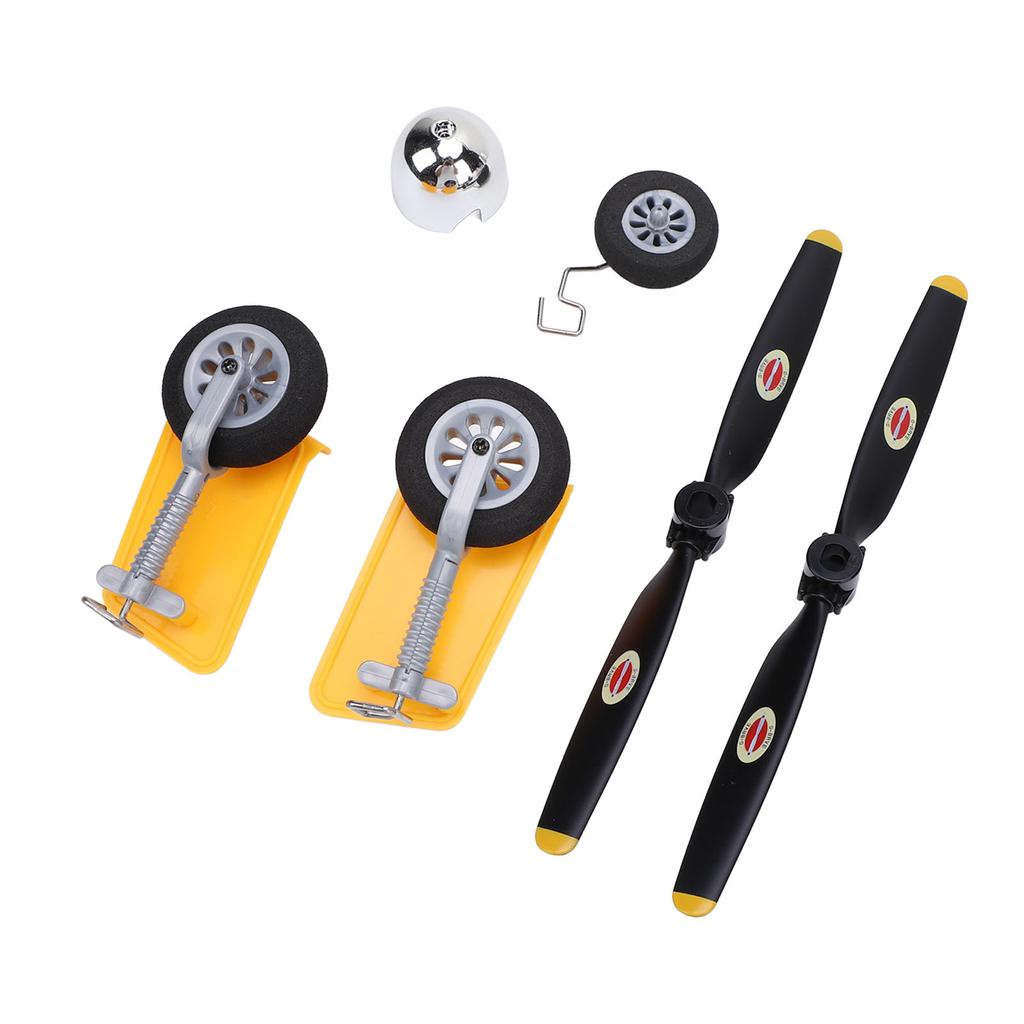 RC Flugzeug Ersatzteile Feine Verarbeitung Fahrwerk Räder Bugrad Propeller Verkleidung für