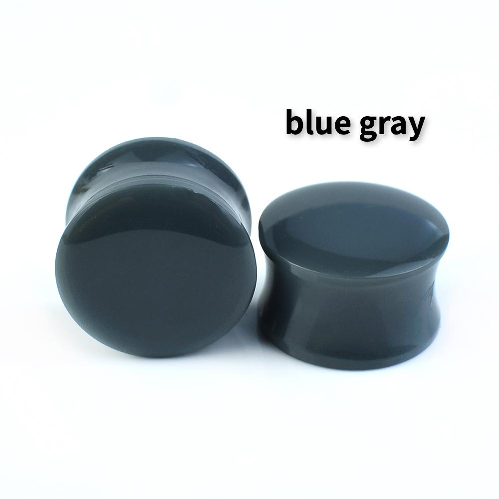 6-50mm Colourful Acrylic Ear Gauges Tunnels Stretchers Expander Double Flared Plug Body Jewelry