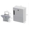 1 Fechadura de Pedestal para Cartão Rfid Grátis para Escritório Casa Spa Fitness Academia Gaveta de Madeira Fechadura de Armário Fechadura Eletrônica Rfid Escondida de Armário