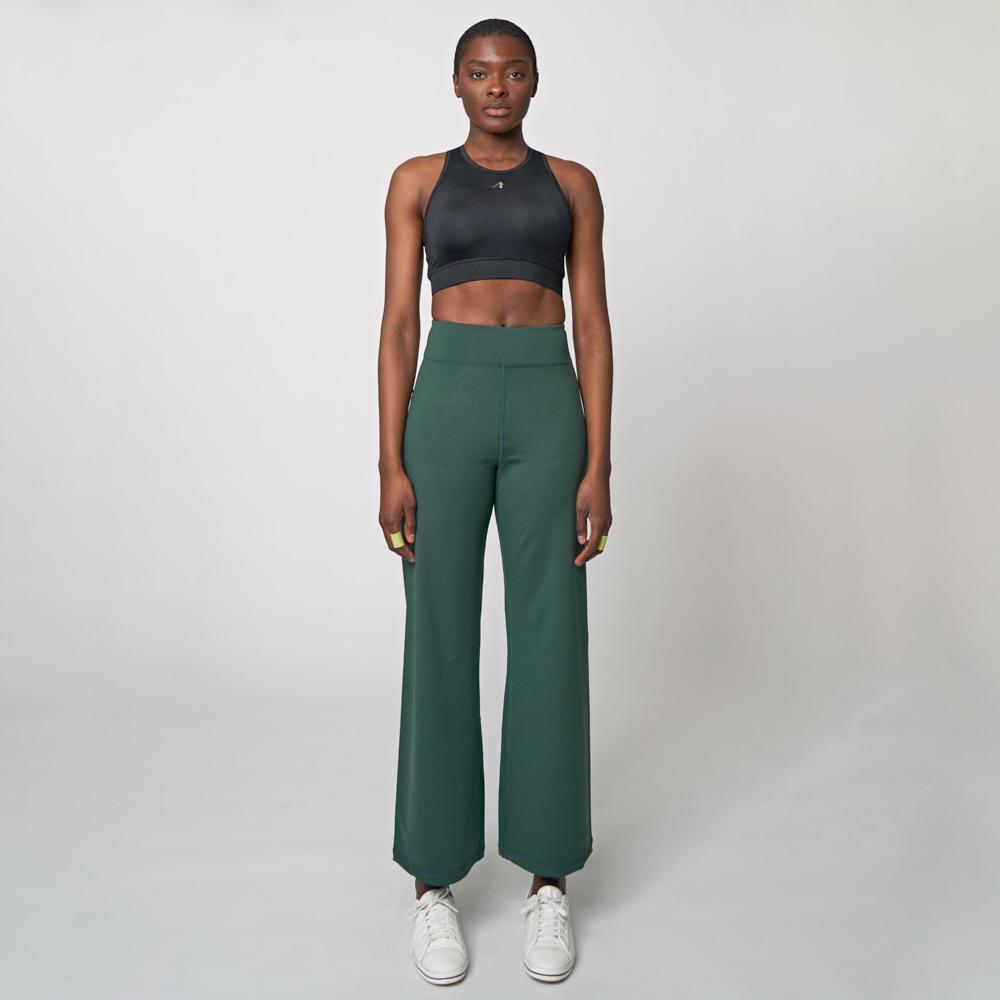 ATHPLATFORM Aw31Pl02 Wide Leggings_Dark Green