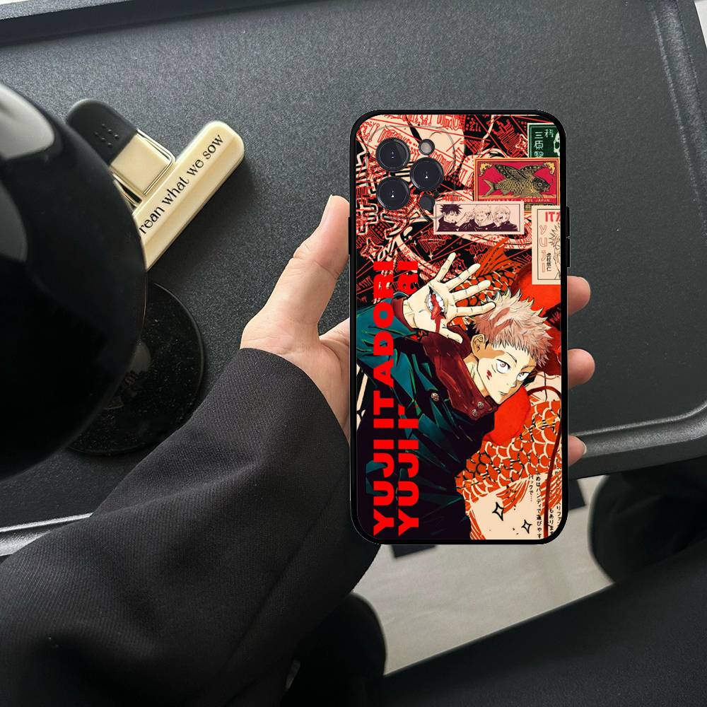

Сверхъестественное Аниме Jujutsu Kaisen Для IPhone 17 16 15 14 13 12 11 Pro Max Plus Mini Чехол Для Прозрачного Чехла iPhone 15 pro
