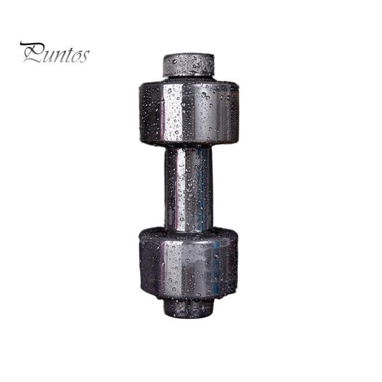 500/1500/2200/2600ML Činka Sportovní láhev na vodu Čirá přenosná síla paží Cvičení Pohár na pití na vodu Domácí Posilovna Fitness vybavení