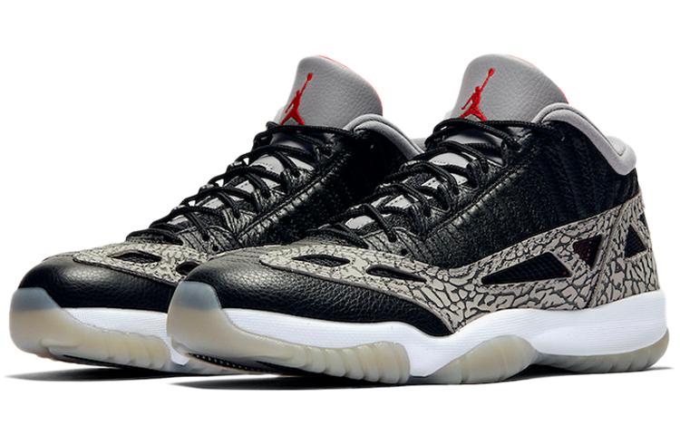Jordan 11 Retro Low Ie Black Cement 919712-006