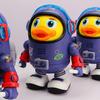 Dancing Space Duck Toy Car with Sound Light Effects Fun and Cute Astronaut Design, Blue and Black Random Color, Perfect Gift, Batteries Not Included