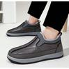 Men's Winter Fleece-Lined Waterproof Slip-On Cotton Boots | Non-Slip and Warm