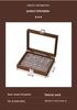 Compact Walnut Jewelry Box for Earrings, Rings, Necklaces, and Bracelets - with Lid and Display Case