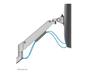 Support De Bureau - NEOMOUNTS - DS70-250SL2 - 2 Écrans Jusqu'à 81cm - Couleur Silber - 9KG Par Écran