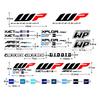 WP 3D Embossed UV Sticker Decal for Motorcycle Shock Absorbers