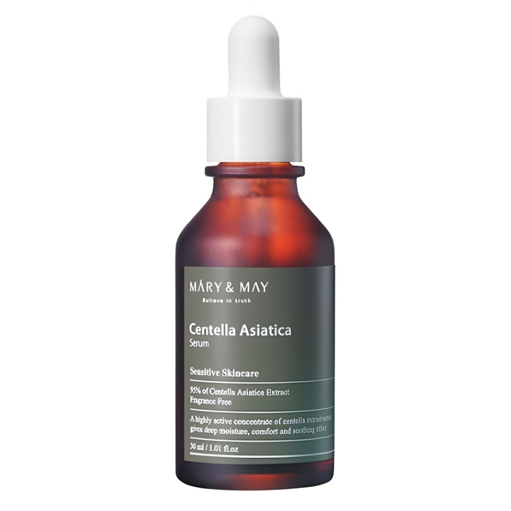 Mary & May Centella Asiatica Extract Serum Soothing Calming Hydrating Face Serum 30ml