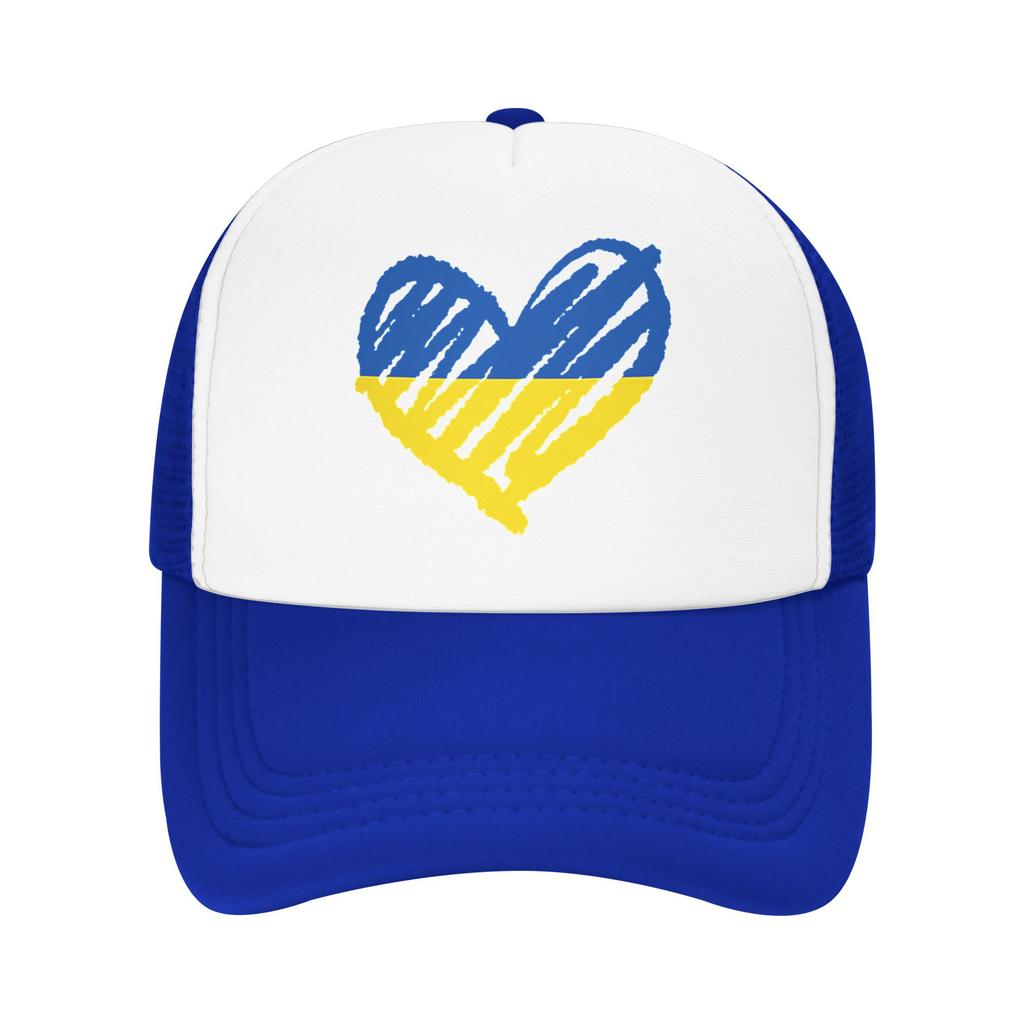 Ukraine Flag Sunflower Ukrainian Mesh Baseball Caps Adult HipHop Sun Caps  Hat Adjustable Summer Trucker Caps