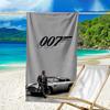 Ultra-Soft Beach Towel with 007 James Bond Theme,Ideal for Pool - Camping, Diving - Perfect Travel Essential, Vibrant Beach Towel.