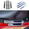 For Mazda 6 Mazda6 Atenza     Steel Car Inner Door Sill Scuff Plate Cover Pedal Trim Threshold Strip Accessories