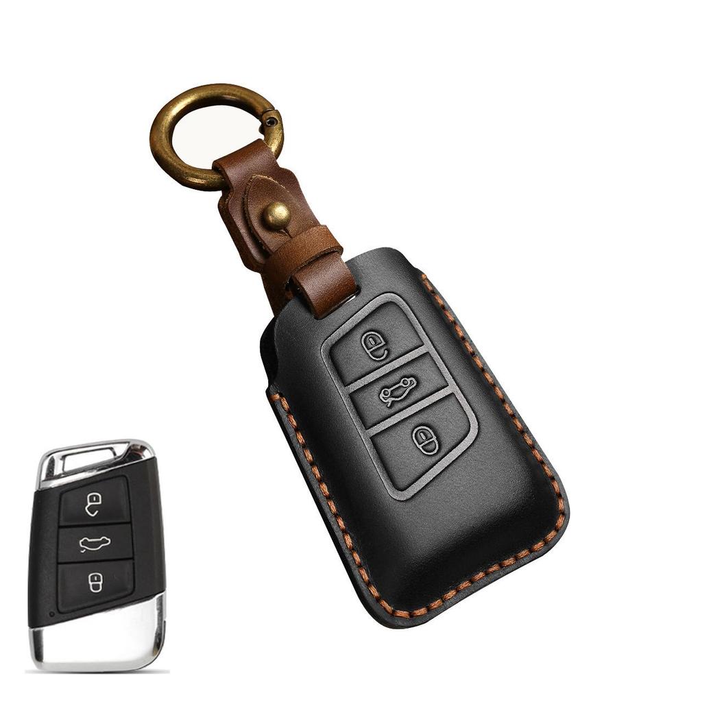 Volkswagen Magotan Passat Sagitar CC Touran Leather Key Case