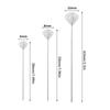 50/100Pcs Diamond Bouquet Corsages Pins Flower Crystal Rhinestones Floral Positioning Pins For Wedding Bridal Bouquets