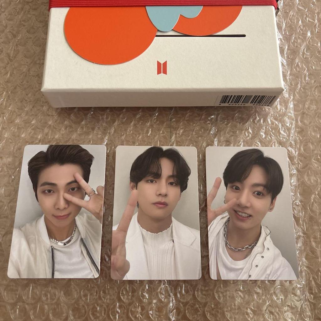 [USED] BTS PTD Live Album - Complete RM, V, JK Trading Cards