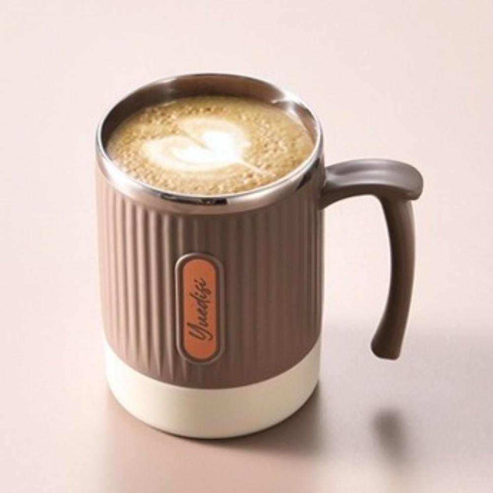Seal Lid Spoon Coffee Mug Large Capacity Tea Drinking Cup Thermal Insulation Cup  Students Use