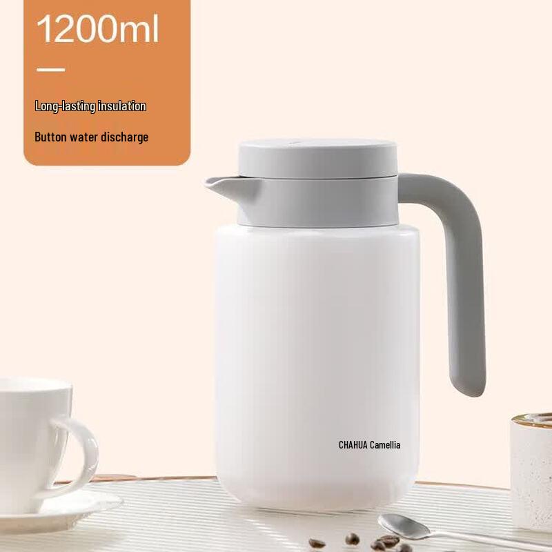 CHAHUA 1200ml Large Capacity Insulated Thermos Pot