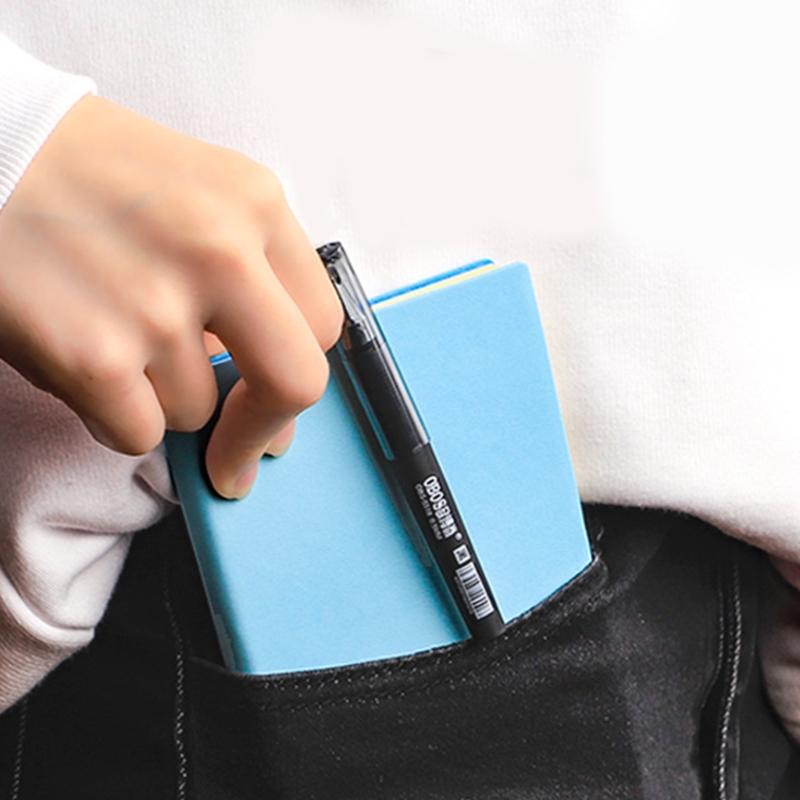 5 Stück Mini Kurzer Gelstift 0,5 mm Glattes Schreiben Schnelltrocknende Tinten Taschenformat Gelstift Zum Journaling Notizen Machen Schreiben