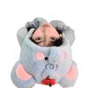 Cartoon Elephant Warm Hat Korean Style Plush Pullover Hats Fashion Ear Protection Hat  Women