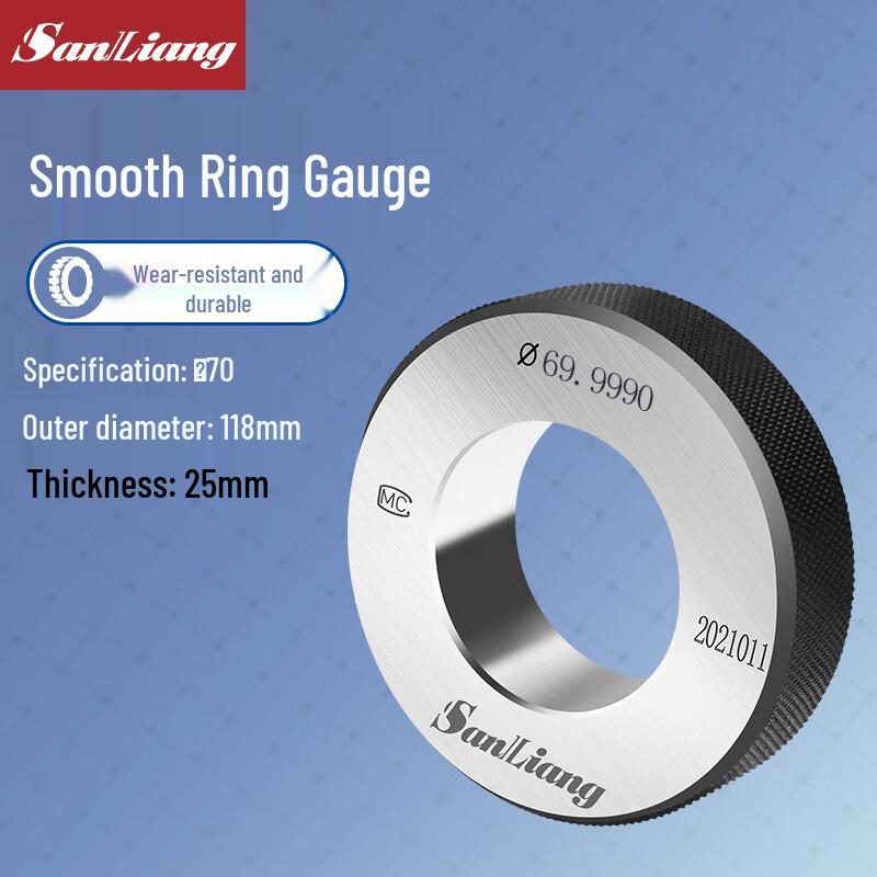 Precision Smooth Ring Gauge for Inner Diameter Calibration