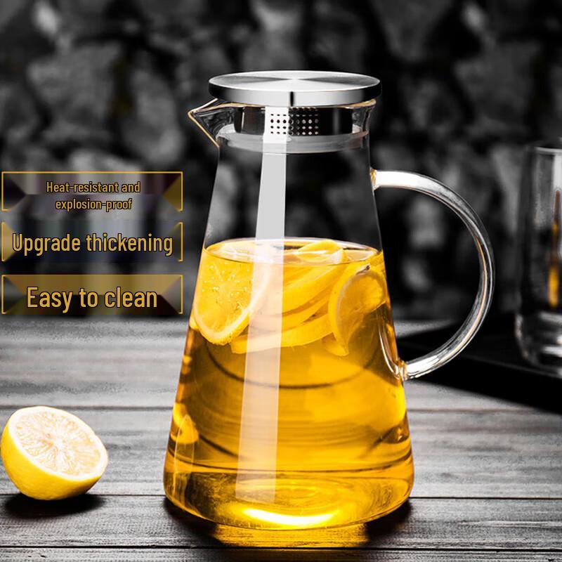 SPSR 1850ml High Borosilicate Glass Water Pitcher