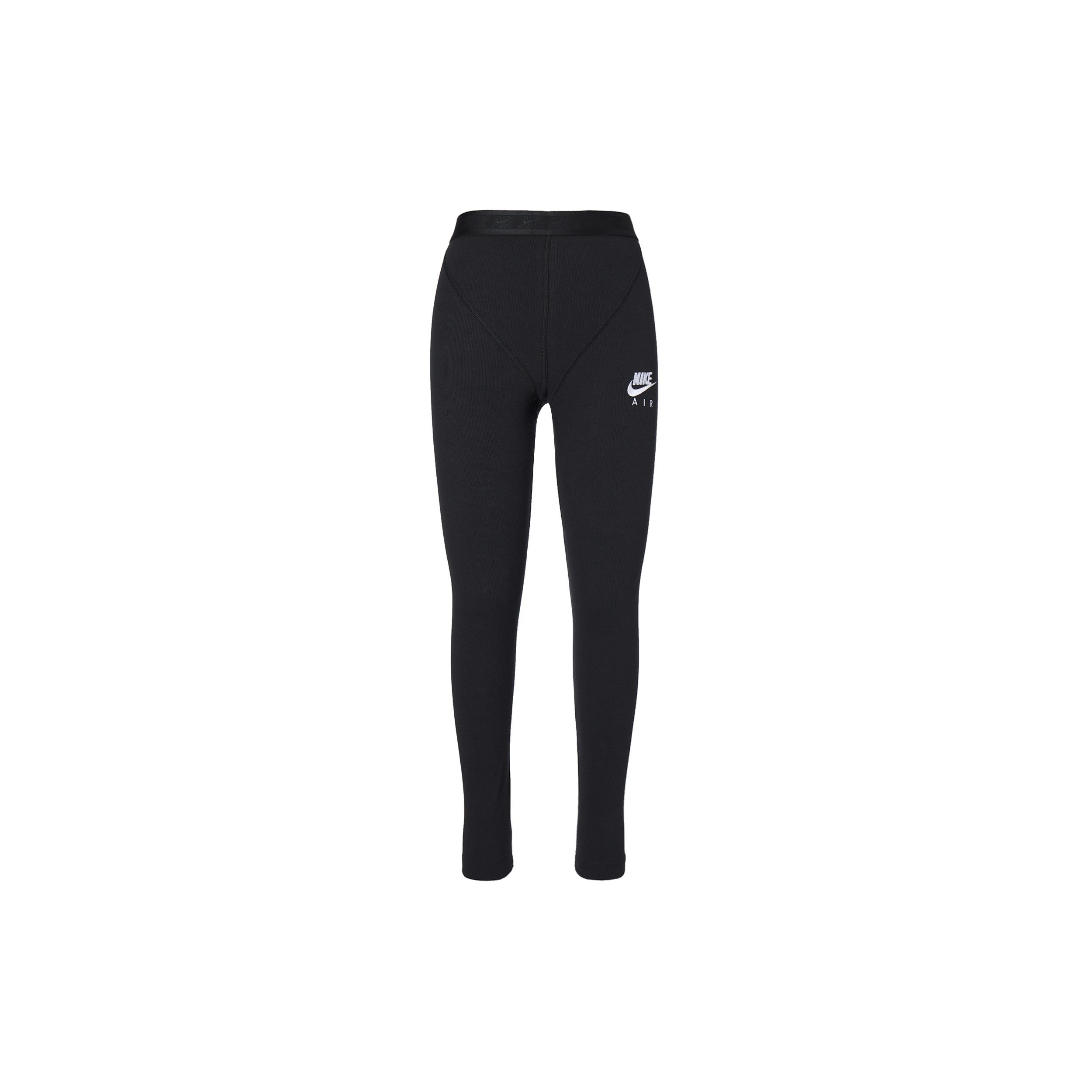 (WMNS) Nike AS W Sportswear Nike Sportswear Air RIB TIGHTS HR Black Women s DM6072-010 XS