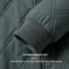 MONTAGUT Men's Quilted Baseball Collar Cotton Jacket JG