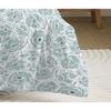 4-piece Sheet Set for 160 X 200 Cm Bed "Large Width" Agathe Celadon