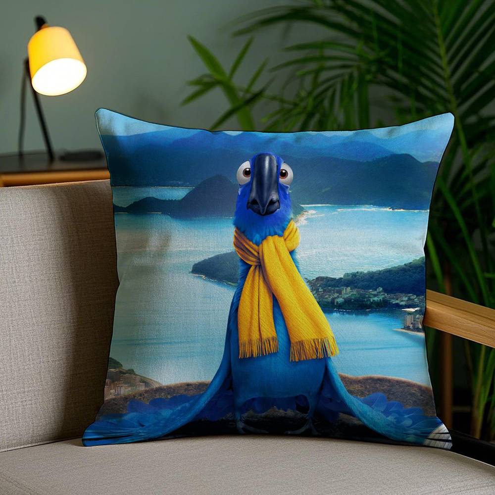 R-Rio A-Adventure Pillow Case Anti-dustmite Invisible zipper Sofa Bed