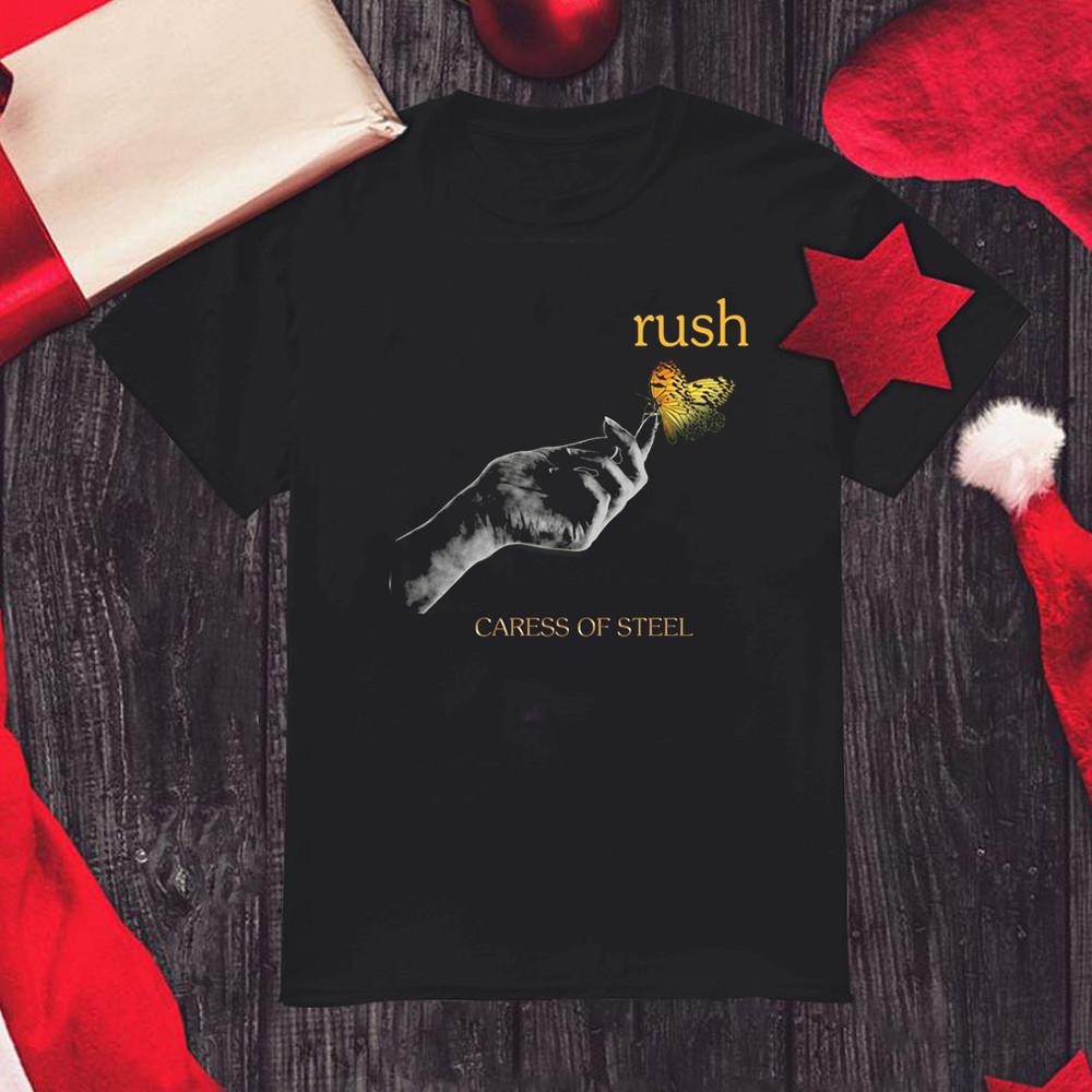 Новая unisex футболка с коротким рукавом Caress of Steel Rush S-234XL D2011 S