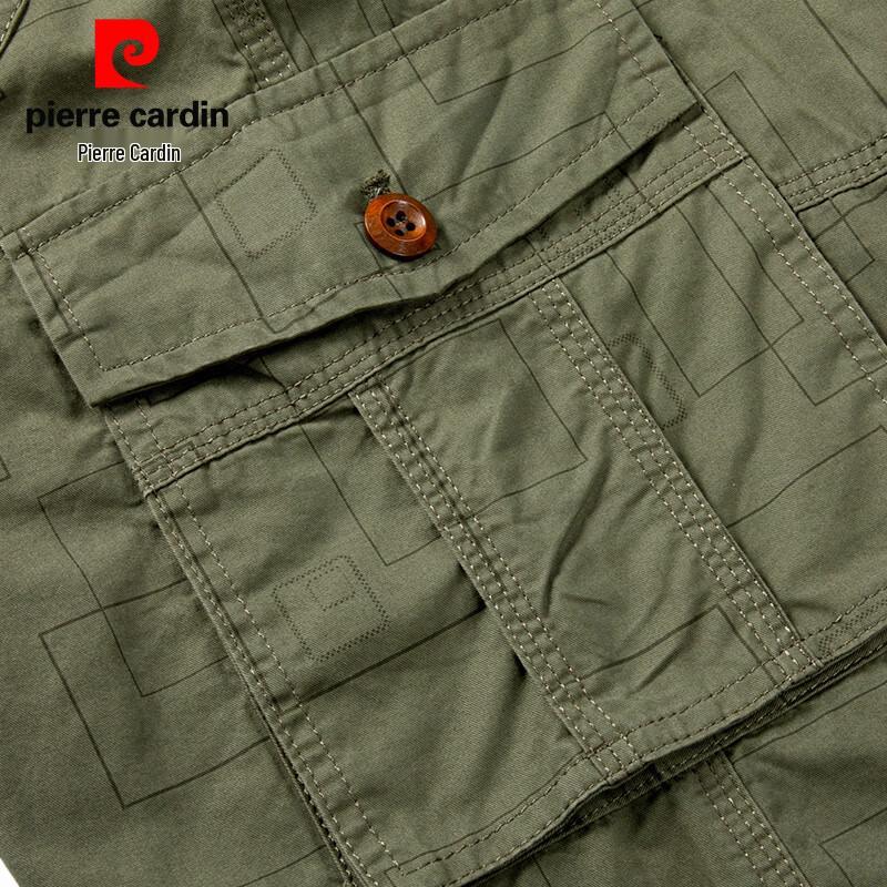 Pierre Cardin Men's 100% Cotton Casual Capri Pants