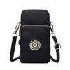 Borsa a Tracolla e a Spalla in Nylon Stile Coreano: Porta Cellulare, Portamonete, Fascia da Braccio per Sport all'Aperto e Corsa, Mini Borsa da Donna
