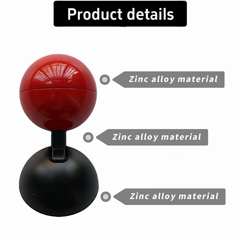 Car Push To Start Button Rocker Car One Button Start Lever Car Engine Start Stop Button Joystick Ball-Bar Automotive Decorative