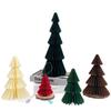 Large Xmas Tree Decoration; 3D Folding Paper Honeycomb Ball for Desktop & Hanging Christmas Ornament Navidad Decoraciones.