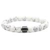 Tigeraugen Natursteinperlen Handarbeit Männer Magnetische Hämatit Accessoire Armbänder für Freund Vater Geschenk